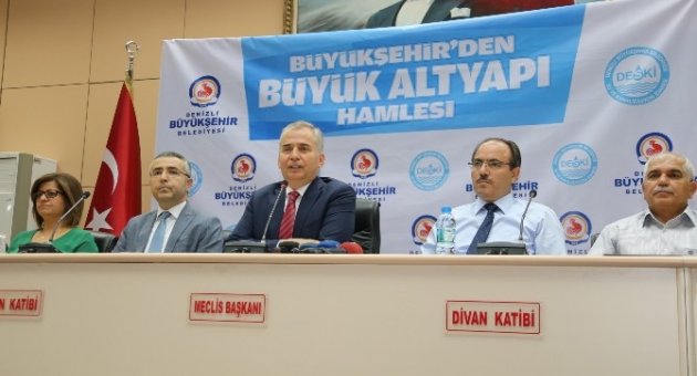 Denizli’de 10 Mahallenin Daha Altyapısı Değişiyor