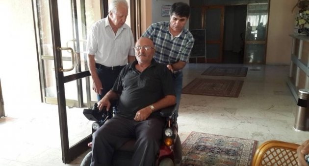 Didimli Hayırseverden Engelli Vatandaşa Akülü Sandalye Bağışı