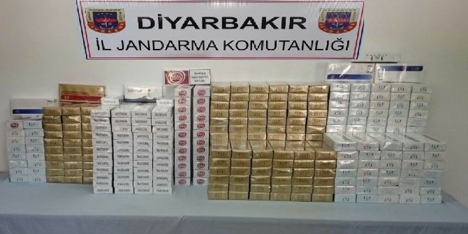 Diyarbakır’da 70 Bin 410 Paket Kaçak Sigara Ele Geçirildi