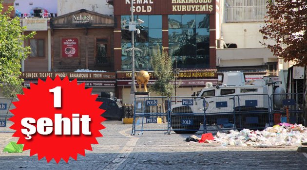 Diyarbakır'da operasyonda bir polis şehit oldu