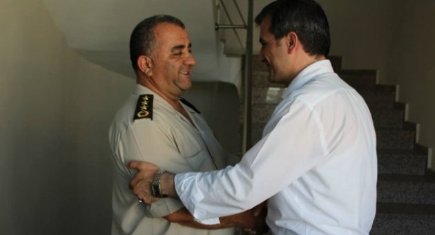 Düzce İl Jandarma Komutanı Yemenici’ye Veda Ziyaretinde Bulundu