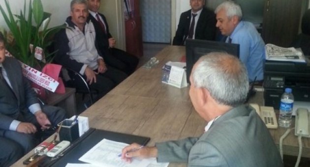 Eğitim-bir-sen’den Yeni Şube Müdürlerine Ziyaret
