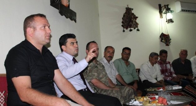 Elbeyli Konteyner Kentinde Tanışma Toplantısı