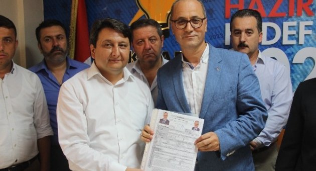 Emin Özkan Aday Adaylığı Başvurusunu Yaptı