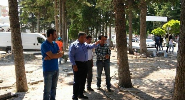 Ereğli’de Park Düzenleme Çalışmaları Sürüyor