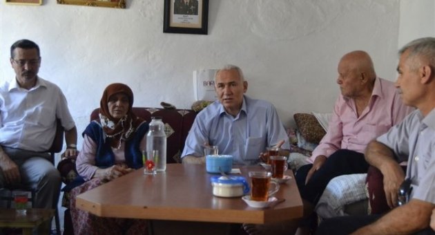 Ergin’den Şehit Ailesine Ziyaret