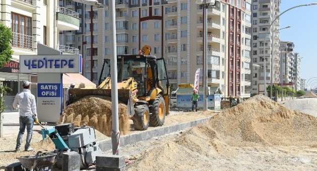 Fahri Kayahan’da Cadde Ve Sokak Düzenleme Çalışmaları