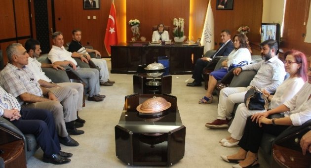 Fatma Şahin’e Teşekkür Ziyareti