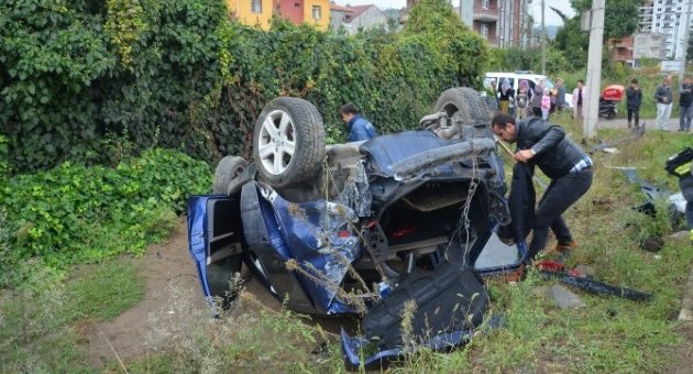 Fatsa’da Trafik Kazası: 1 Yaralı