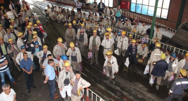 GMİS Yönetimi, Kozlu’da Madenciyi Ziyaret Etti
