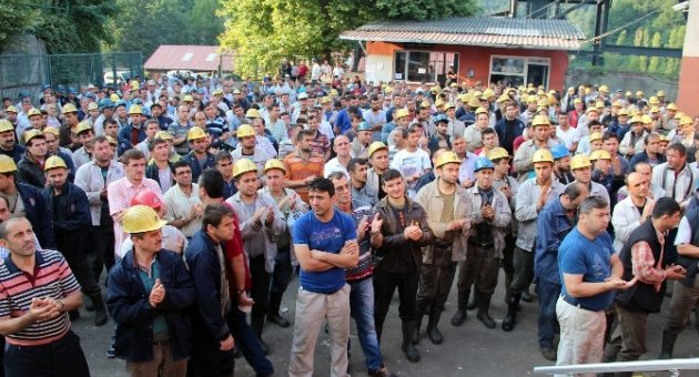 GMİS Yönetimi, Üzülmez’de Madenciyi Ziyaret Etti