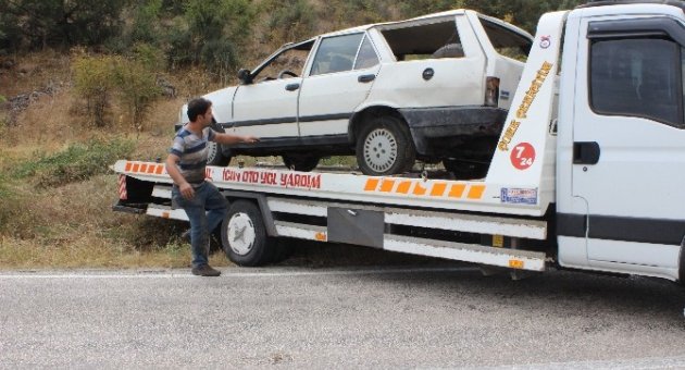 Gölpazarı’nda Trafik Kazası, 1 Yaralı