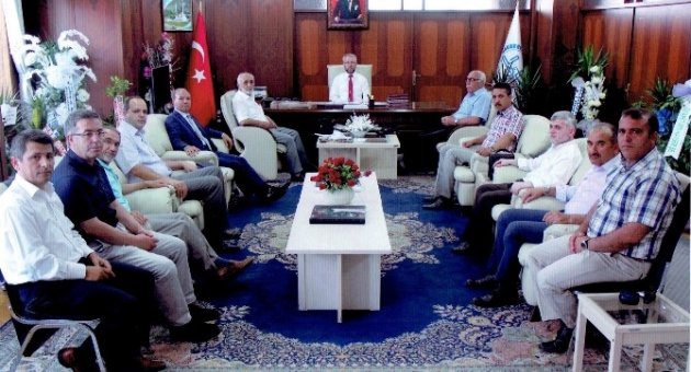 Gönüllü Kültür Teşekkülleri’nden İl Müftülüğü’ne Ziyaret