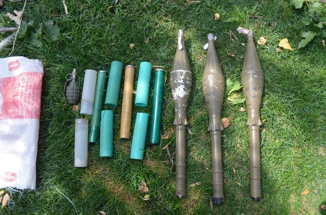 Hakkari Merkezde Mühimmat Ele Geçirildi