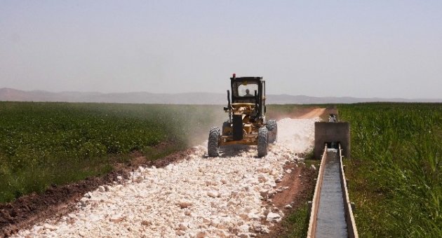 Haliliye Belediyesi Yol Yapım Çalışmaları Yazgülü’nde Devam Ediyor