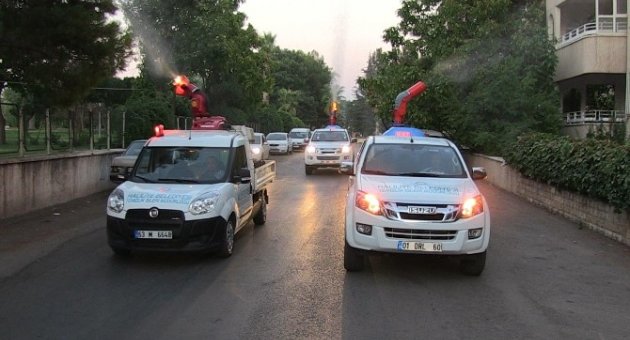 Haliliye’de 24 Saat İlaçlama Hizmeti