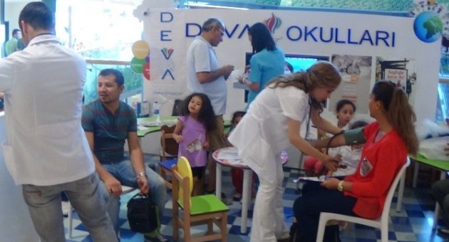Halk Sağlığı Haftası’nda Kan Basıncı Kontrol Edildi