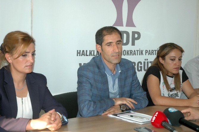 HDP Van İl Eş Başkanı Dilekçi: “İl Binalarımız Hedef Gösteriliyor”