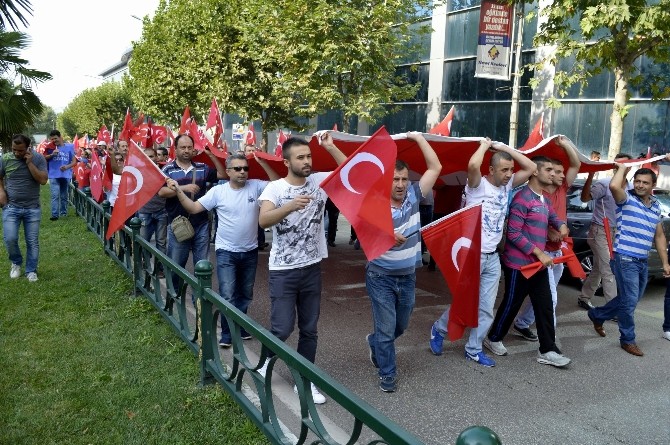 Hepimiz Mehmediz Platformu Terörü Lanetledi
