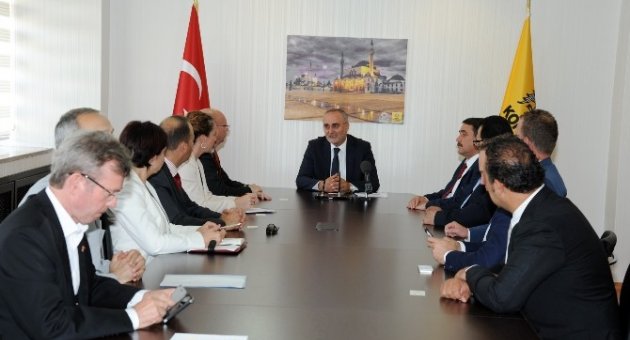 Hollanda Heyetinden Büyükşehir’e Ziyaret