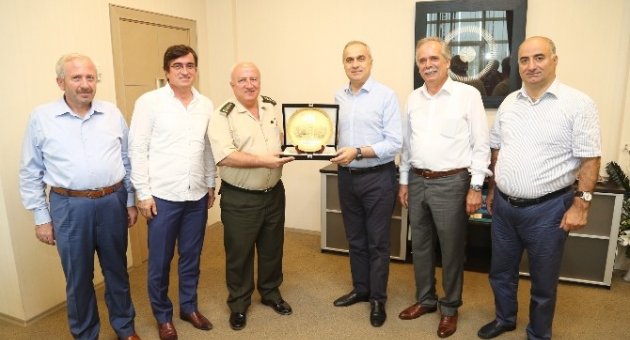 İl Jandarma Komutanı Şimşiroğlu’ndan Satso’ya Veda Ziyareti