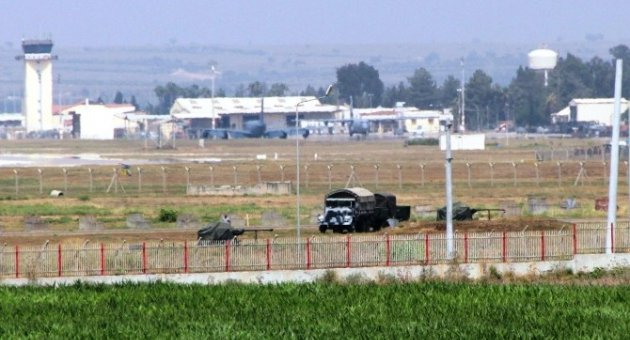 İncirlik Üssüne Uçaksavarlı Koruma