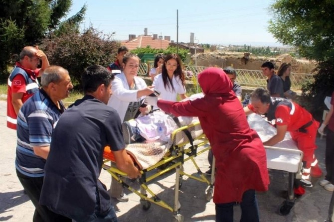 İscehisar Devlet Hastanesinde Yangın Tatbikatı
