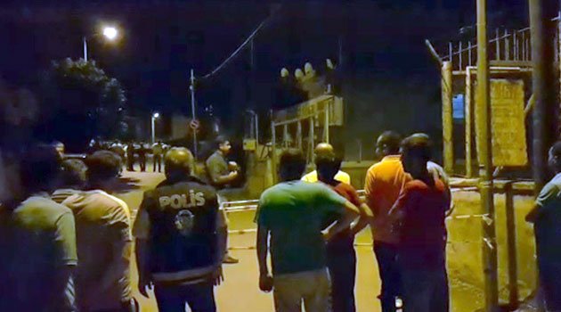 İzmir Bayındır ilçe emniyete teröristler tepeden roket attı, polis darbe vurmuştu