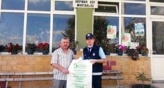 İzmit Belediyesi’nden 25 Bin Kurban Poşeti