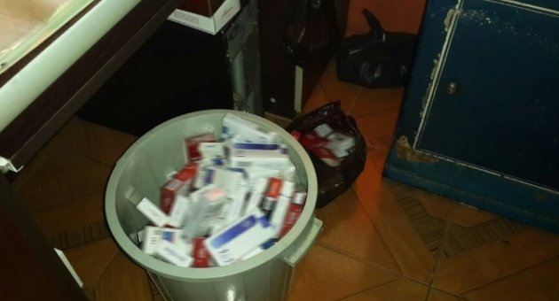 Kaçak Sigara Satıcılarına Operasyon