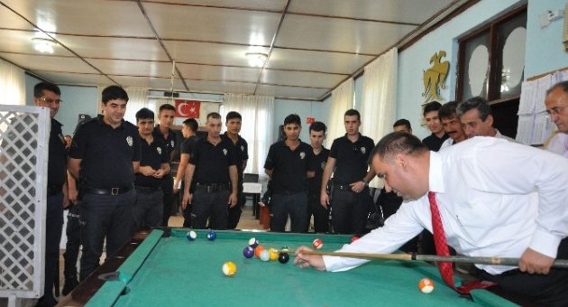 Kaymakam Atmaca İle Başkan Can, Çevik Kuvvet Amirliği’ni Ziyaret Etti