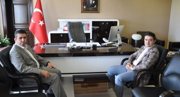 Kaymakam Eren, Kaymakam Bilici’yi Ziyaret Etti
