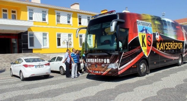 Kayserispor Ankara’ya Gitti