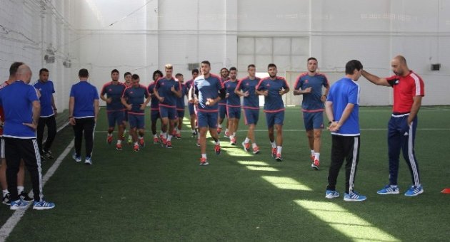 Kayserispor Antrenmanlarını Sürdürüyor