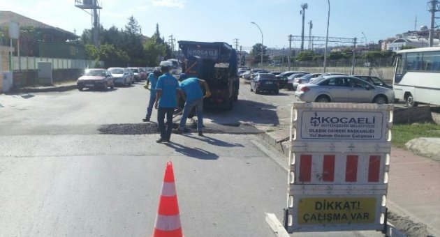 Kocaeli’de Asfalt Çalışmaları Devam Ediyor