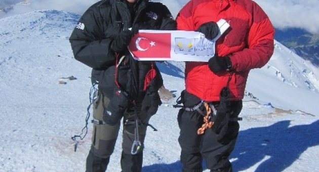 Kuşadalı Sporcular Elbruz Dağı’nda