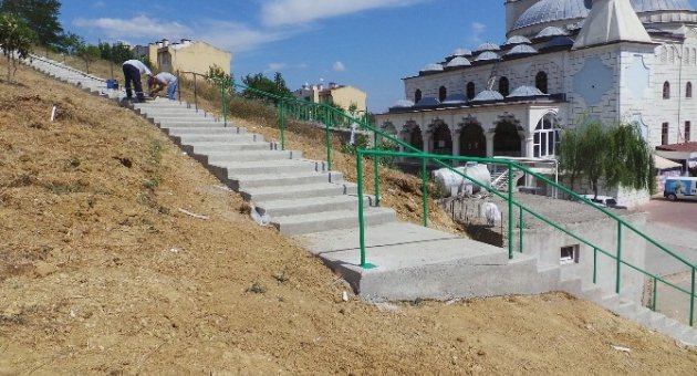 Malta Mahallesine Merdiven Yapıldı