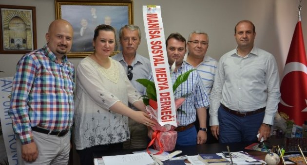 Manisa Sosmed’den Başkan Yardımcısı Olan Bilal Demir’e Ziyaret