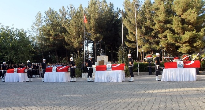 Mardin’de Şehit Polislere Son Görev