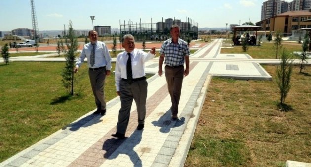 Melikgazi Belediyesi Kaykay Parkı İnşa Ediyor