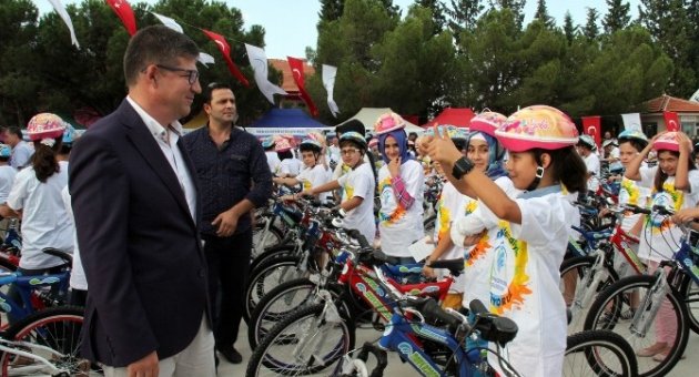 Merkezefendi’de 5 Bin Bisiklet Dağıtımı Tamamlandı
