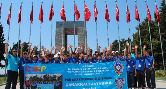 Mersin Polisi, Dezavantajlı Çocukları Çanakkale Ve İstanbul’a Götürdü