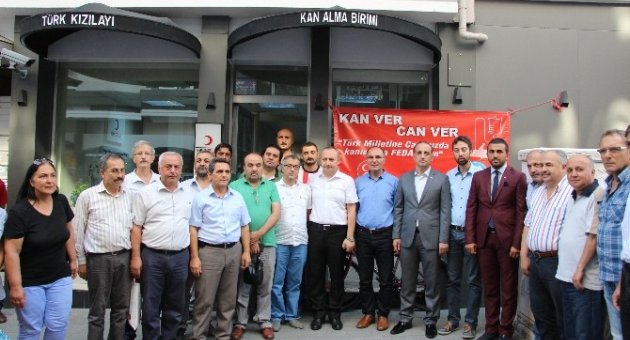 MHP’den Kan Bağışı Kampanyası