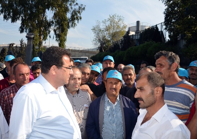MHP’li Tanrıkulu’ndan Eylemdeki İşçilere Destek