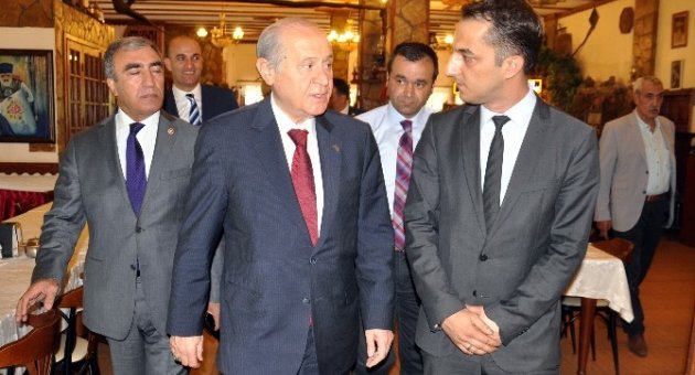 MHP Lideri Bahçeli Çorum’da Mola Verdi