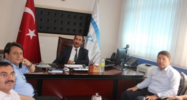 Milletvekili Tunç’tan SGK İl Müdürü Ünlü’ye Ziyaret