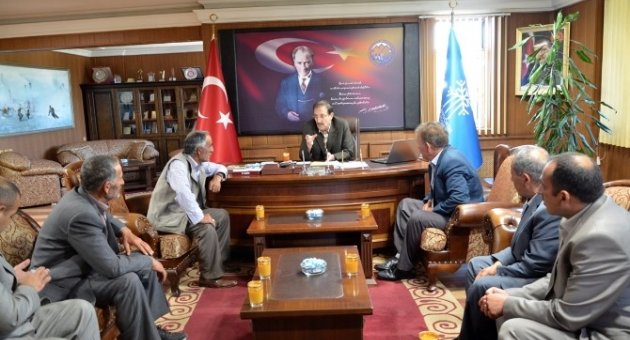 Muhtarlardan Başkan Bulutlar’a Teşekkür