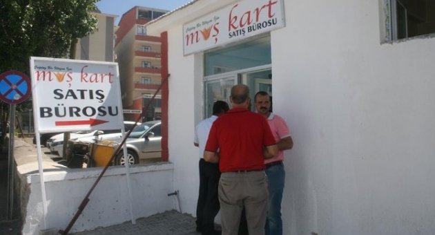 Muş’ta Şehir İçi Taşımada Kartlı Sistem Dönemi