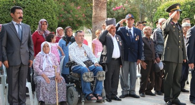 Mut’ta 19 Eylül Gaziler Günü Kutlaması