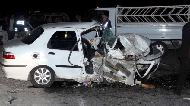 Nevşehir'de feci kaza, 3 ölü 2 yaralı